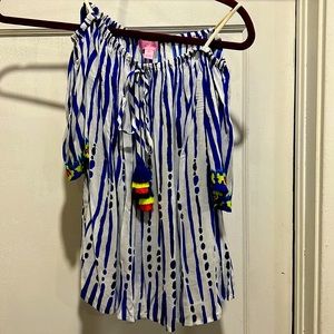 Lilly Pulitzer off shoulder shirt